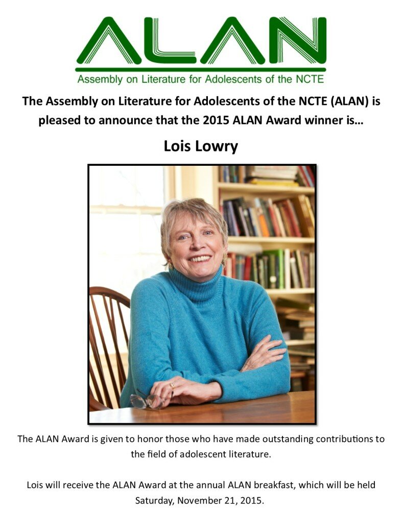 Lois Lowry ALAN Award