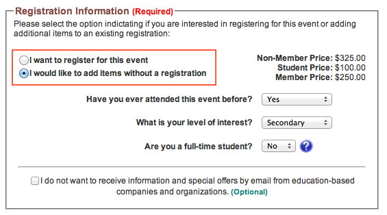 registration